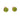 A pair of modern, 9ct yellow gold, peridot set, hexagonal stud earrings