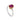 A modern, 18ct white & yellow gold, ruby & diamond set, three stone ring