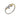 A modern, 18ct white & yellow gold, diamond set, knot style ring