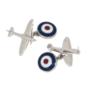 Spitfire & RAF Roundel Cufflinks