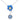 A modern, silver, pearl, diamond & enamel set pansy pendant & chain