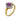 A modern, 18ct yellow gold, ruby & diamond set cluster ring