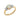 A modern, 18ct yellow gold, opal & diamond set three stone ring