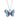 A modern, silver & enamel, white sapphire set, butterfly pendant & chain