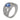 A modern, Art Deco Style, 14ct white gold, tanzanite & diamond set ring