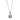 A modern, 18ct white & yellow gold, diamond set pendant & chain