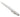 A modern, silver, propelling pencil.