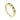 A modern, 18ct yellow gold, emerald & diamond set, seven stone, half eternity ring