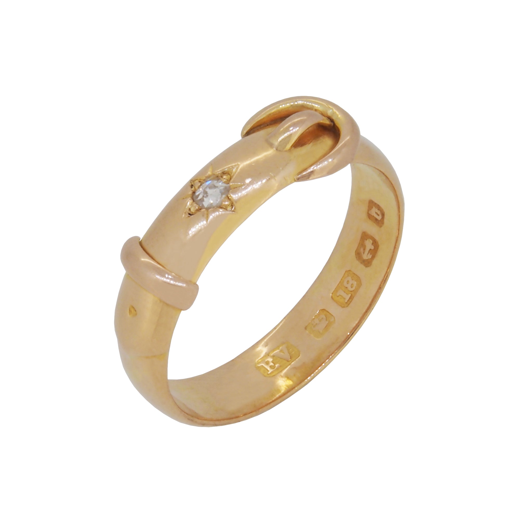 Diamond Set Buckle Band Ring - News - Andrew Lamputt Silversmith & Jew ...
