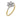 A modern, 18ct yellow & white gold, diamond set, star cluster ring