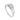 A modern, 14ct white gold, diamond set, single stone, solitaire ring