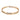 An early 20th century, 9ct yellow gold, pierced bangle