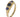 An Edwardian, 18ct yellow gold, sapphire & diamond set, boat shaped, seven stone ring