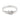 A modern, silver, engraved, hinged, buckle bangle