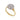 A modern, 18ct yellow & white gold, diamond set, nine stone cluster ring
