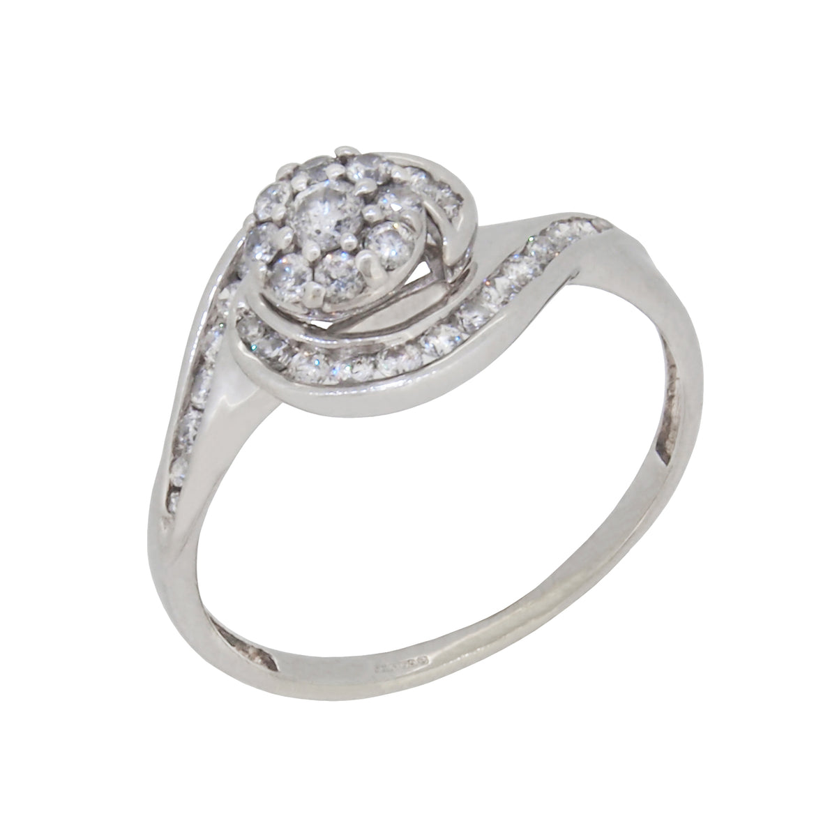 Diamond Set Cluster Ring - News - Andrew Lamputt Silversmith & Jeweller