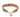 An early 20th century, 9ct rose gold, gate link padlock bracelet