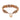 An early 20th century, 9ct rose gold, gate link padlock bracelet