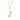 An Edwardian, yellow gold, peridot & pearl set, floral pendant & chain