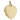A mid-20th century, 9ct yellow gold, heart shaped locket.