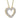 A modern, 18ct yellow gold, diamond set, nineteen stone, open work, heart shaped pendant & chain.
