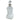 An Edwardian, glass, Glug Glug style scent bottle with a silver mount & glass stopper