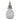 A Victorian, cut glass scent bottle with a silver lid