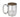 An Edwardian, silver, half fluted one pint tankard