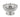An early 20th century, silver, circular sweet dish