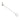 A mid-20th century, silver candle snuffer