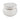 An Edwardian, glass jar with a silver lid