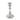 An early 20th century, silver candlestick