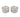 A pair of Victorian, silver, engraved napkin rings
