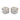 A pair of Victorian, silver, engraved napkin rings