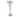 An early 20th century, silver trumpet vase with a pierced top edge