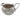 An Edwardian, silver cream jug with embossed floral, foliate & scroll decoration & a vacant cartouche.