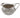 An Edwardian, silver cream jug with embossed floral, foliate & scroll decoration & a vacant cartouche.