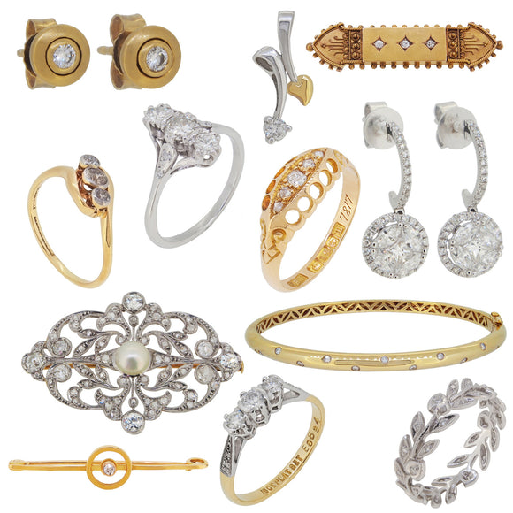 Diamond Set Jewellery