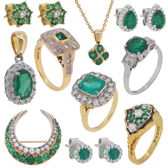 Emerald Set Jewellery