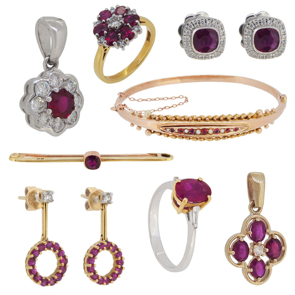 Fortieth Anniversary Gifts - Ruby