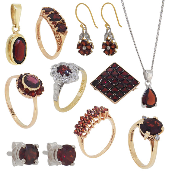 Garnet Set Jewellery