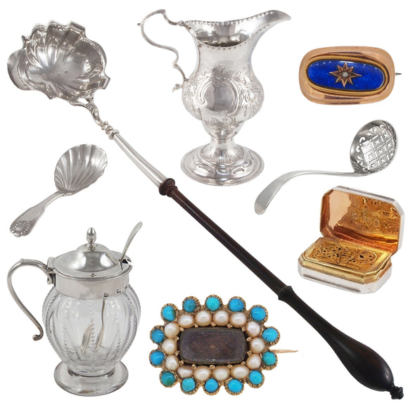 Georgian Silverware & Jewellery