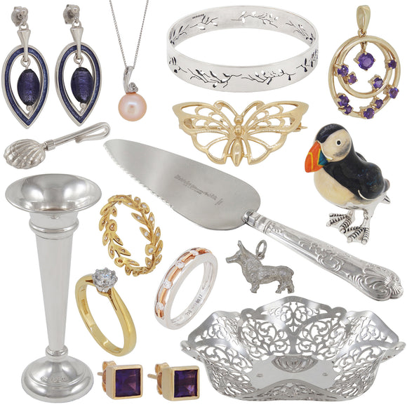 Modern Silverware & Jewellery