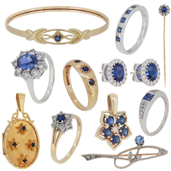 Sapphire Set Jewellery