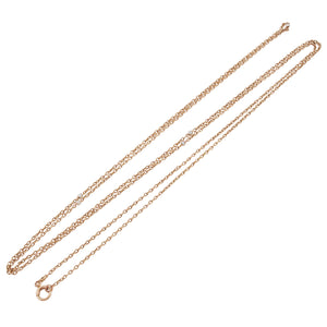 A Victorian, 9ct rose gold, long guard chain