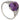 A mid-20th century, 18ct white gold, cabochon amethyst & diamond set, seven stone ring.