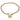 An early 20th century, 9ct yellow gold, solid curb link bracelet with a padlock clasp.