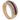 A modern, 14ct yellow gold, ruby & diamond set, three row half eternity ring.