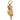 A mid-20th century, 9ct yellow gold Lincoln Imp charm.