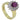 A modern, 9ct yellow gold, ruby &amp; diamond set cluster ring.